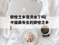 脐橙之乡发洪水了吗(中国最有名的脐橙之乡)