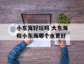 小东海好玩吗 大东海和小东海哪个水更好