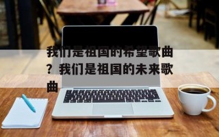 我们是祖国的希望歌曲？我们是祖国的未来歌曲