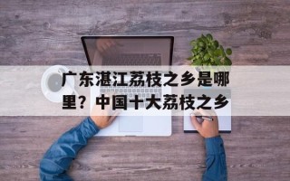 广东湛江荔枝之乡是哪里？中国十大荔枝之乡