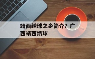 靖西绣球之乡简介？广西靖西绣球