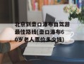 北京到壶口瀑布自驾游最佳路线(壶口瀑布60岁老人票价多少钱)