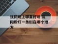 沈阳晚上哪里好玩 沈阳粉灯一条街在哪个地方