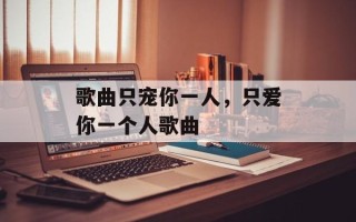 歌曲只宠你一人，只爱你一个人歌曲