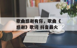 歌曲感谢有你，歌曲《感谢》歌词 抖音最火