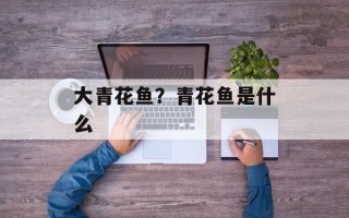 大青花鱼？青花鱼是什么