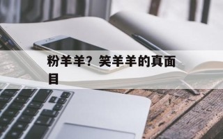 粉羊羊？笑羊羊的真面目