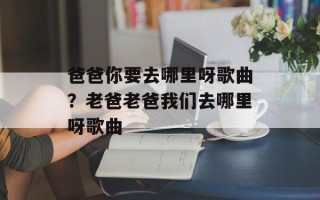 爸爸你要去哪里呀歌曲？老爸老爸我们去哪里呀歌曲