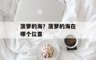 菠萝的海？菠萝的海在哪个位置