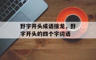 野字开头成语接龙，野字开头的四个字词语