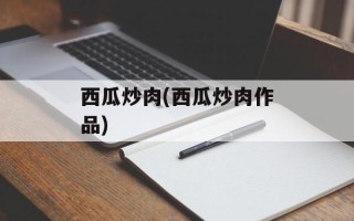 西瓜炒肉(西瓜炒肉作品)