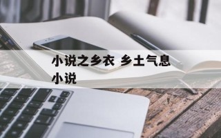 小说之乡衣 乡土气息小说