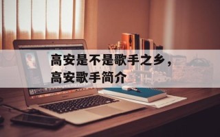 高安是不是歌手之乡，高安歌手简介