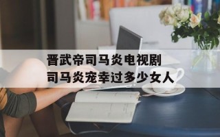 晋武帝司马炎电视剧 司马炎宠幸过多少女人