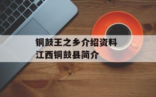 铜鼓王之乡介绍资料 江西铜鼓县简介