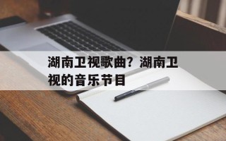 湖南卫视歌曲？湖南卫视的音乐节目