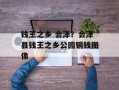 钱王之乡 会泽？会泽县钱王之乡公园铜钱图像