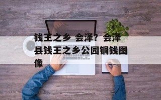 钱王之乡 会泽？会泽县钱王之乡公园铜钱图像