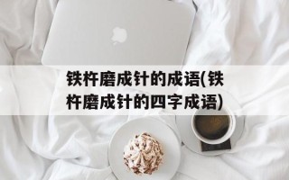 铁杵磨成针的成语(铁杵磨成针的四字成语)