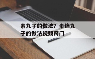 素丸子的做法？素馅丸子的做法视频窍门