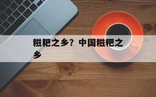 糍耙之乡？中国糍粑之乡