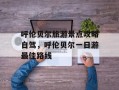 呼伦贝尔旅游景点攻略自驾，呼伦贝尔一日游最佳路线