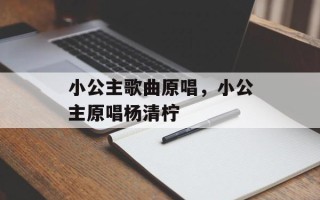小公主歌曲原唱，小公主原唱杨清柠