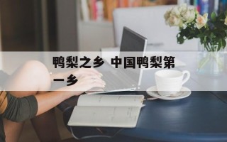 鸭梨之乡 中国鸭梨第一乡