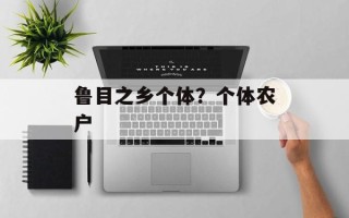 鲁目之乡个体？个体农户