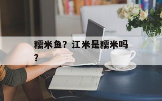 糯米鱼？江米是糯米吗？