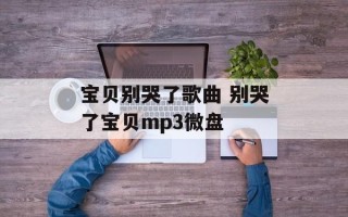 宝贝别哭了歌曲 别哭了宝贝mp3微盘