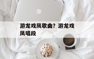 游龙戏凤歌曲？游龙戏凤唱段
