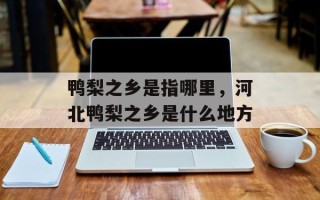 鸭梨之乡是指哪里，河北鸭梨之乡是什么地方