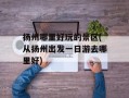 扬州哪里好玩的景区(从扬州出发一日游去哪里好)