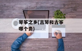 琴筝之乡(古琴和古筝哪个贵)