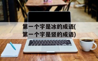 第一个字是冰的成语(第一个字是竖的成语)
