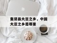 集贤县大豆之乡，中国大豆之乡是哪里
