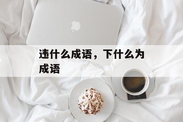 违什么成语，下什么为成语-第1张图片-