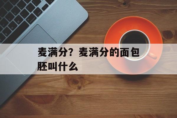 麦满分？麦满分的面包胚叫什么-第1张图片-