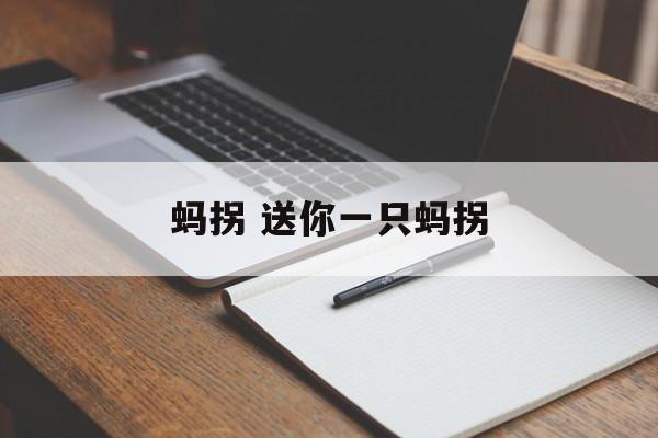 蚂拐 送你一只蚂拐-第1张图片-
