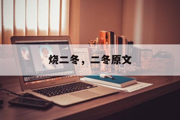 烧二冬，二冬原文-第1张图片-