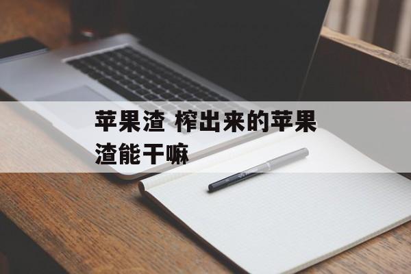 苹果渣 榨出来的苹果渣能干嘛-第1张图片-