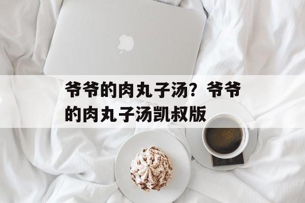 爷爷的肉丸子汤？爷爷的肉丸子汤凯叔版-第1张图片-